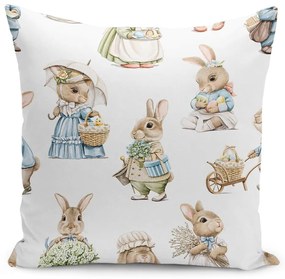 Калъфки за възглавници с великденски мотив в комплект 4 бр. 43x43 cm – Mila Home