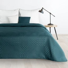 Дизайнерска покривка за легло Boni dark teal Ширина: 170 см | Дължина: 210 см