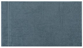 Сини памучни кърпи и хавлии за баня в комплект от 2 Dora - Foutastic