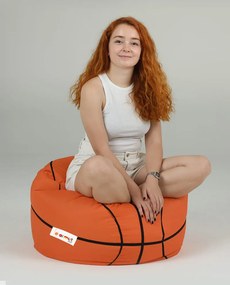 Градински пуф Basketball Kids Pouf, цвят Керемида