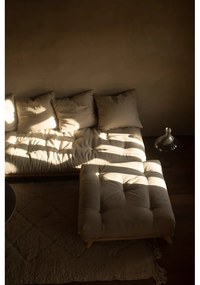 Табуретка за крака Natural Clear/Wheat Beige Senza - Karup Design