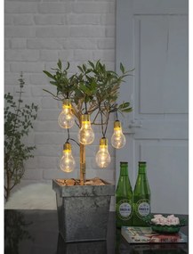 Бяла LED светлинна верига, дължина 1 м Glow - Star Trading