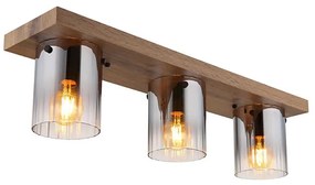 Globo 15915-3 - Таванно осветително тяло UNDERWOOD 3xE27/40W/230V 16x71 cm