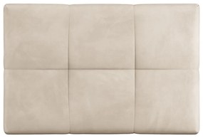 Бежов кадифен диван модул Rome Velvet - Cosmopolitan Design