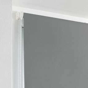 Сива текстилна ролетна щора 90x180 cm Occult – douceur d'intérieur