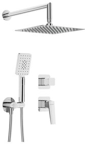 Deante NQL_09YK - Душ комплект с вграден смесител BLUR, гланцов хром