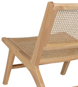 Кресло тъкано в естествен цвят о – Ixia