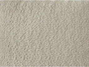 Бежов ъглов диван от прежда с примки от букле (ляв ъгъл) Azra – Bobochic Paris