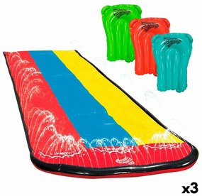 Водна Пързалка Многоцветен 200 x 12 x 480 cm (3 броя)