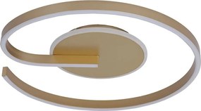 LED таванно осветително тяло LORENZO LED/22W/230V Ø 50 см, златно