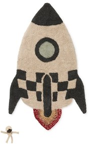 Памучно детско килимче за игра 85x135 cm Rocket – Lorena Canals