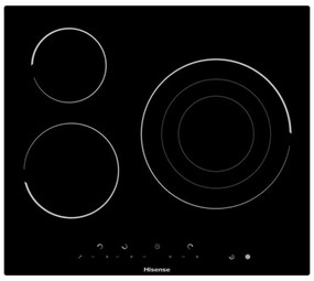 Стъклокерамичен котлон Hisense E6322C Черен 5700 W