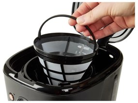 Кафемашина в черен и меден цвят – Haden