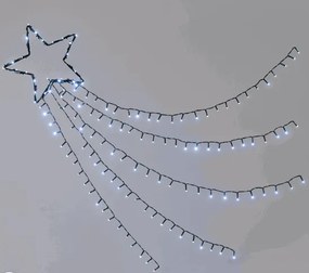 Коледна звезда осветена с 150 Led-Cool White