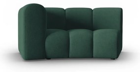Зелен модул за диван (ляв ъгъл) Lupine - Micadoni Home
