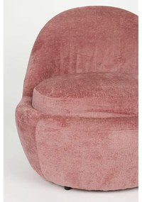 Розово кресло Nash – White Label