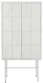 Светлосиво шкафче 70x140x40 cm Funk – White Label