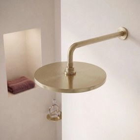 Кръгла душ глава REA JS-021 Gold Brush