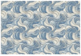 Фототапет – Сини вълни в движение