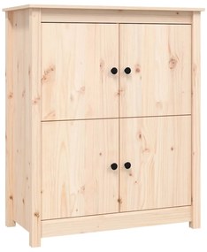 821507 vidaXL Сайдборд, 83x41,5x100 см, бор масив