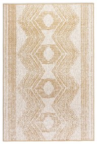 Външен килим в цвят жълта охра и кремаво 120x170 cm Gemini – Elle Decoration