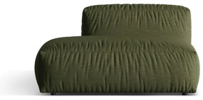 Зелен модул за диван (ляв ъгъл) Martina – Micadoni Home