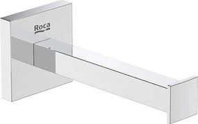 Държач за резервна тоалетна хартия, A817615C00, Roca, метал, хром, 5.6х13.9х2.3см
