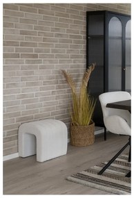 Бяла табуретка от букле Colma – House Nordic