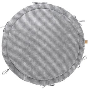 Сиво гнездо за бебе 100x100 cm – Meowbaby