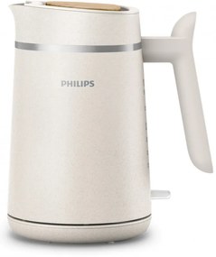 Електрическа кана Philips HD9365/10 Conscious collection, 2200 W, 1.7 л, Автоматично изключване, Филтър срещу варовик, Матово бял