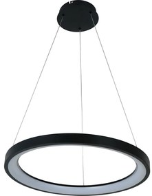 Brilagi - LED димируем полилей на кабел FALCON SLIM LED/42W/230V Ø 50 см, черен +Д/У