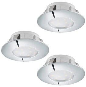 Eglo 95822 - Комплект 3x LED Осветление за окачен таван PINEDA 1xLED/4,9W/230V