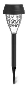 Aigostar - LED Соларна лампа LED/0,06W/2V 33,5 см 6500K IP44 черен