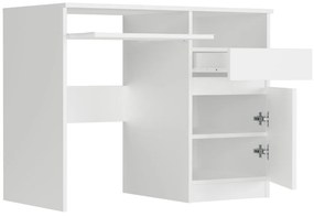 Модерно писалище с шкаф 90x50 cm - различни цветови варианти sonoma