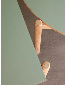 Кръгла трапезна маса от масивен дъб ø 115 cm Oblique – Hübsch