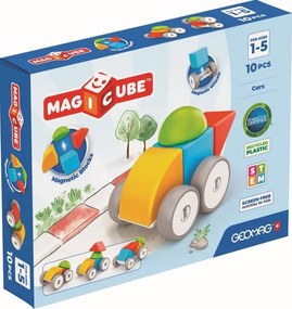 Магнитен конструктор, Geomag, Magicube, Колички, 10 части