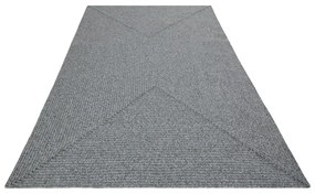 Сив външен килим 290x200 cm - NORTHRUGS