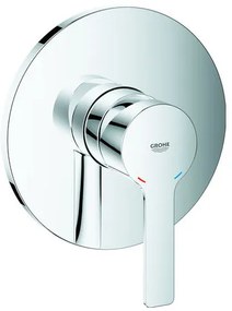Външни части на смесител за душ Grohe Lineare New-15,8 x 17,7-Сребърен Гланцово