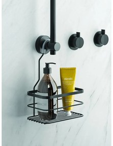 Черен висящ рафт за баня Origin - Metaltex