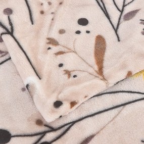 Единично спално бельо от микроплюш 140x200 cm Valentina – My House