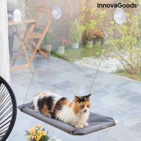 Висящ Хамак за Котки InnovaGoods, 4 броя вендузи