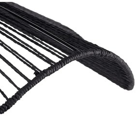 Черна висяща лампа с хартиен абажур ø 62 cm Sombra - Leitmotiv