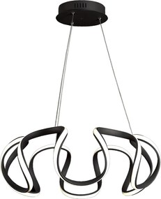 Полилей PASSO LED, черен, 40W, 4000K