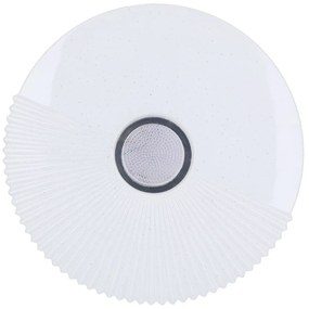 Бяло LED осветително тяло за таван 38x38 cm Sunny – Candellux Lighting