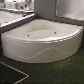 Хидромасажна вана ICSH 141455 W, 140x140x55см