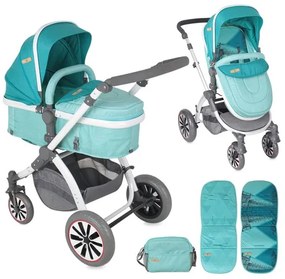 Комбинирана детска количка AURORA Lorelli - Aquamarine London