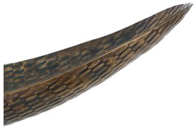 Метален декоративен поднос 48x16 cm Bronze – Ixia