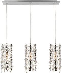 Пендел VITRA, хром, 3xЕ14