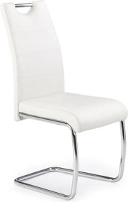 Трапезен стол SAFFON, 1 бр., бял