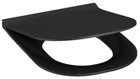 JIKA H8917167160631 - Тоалетна седалка SoftClose MIO, матово черно, duroplast